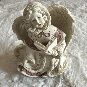 Sarah's Angels "Joy" 2001 musical figurine plays Ode‎ to Joy EUC